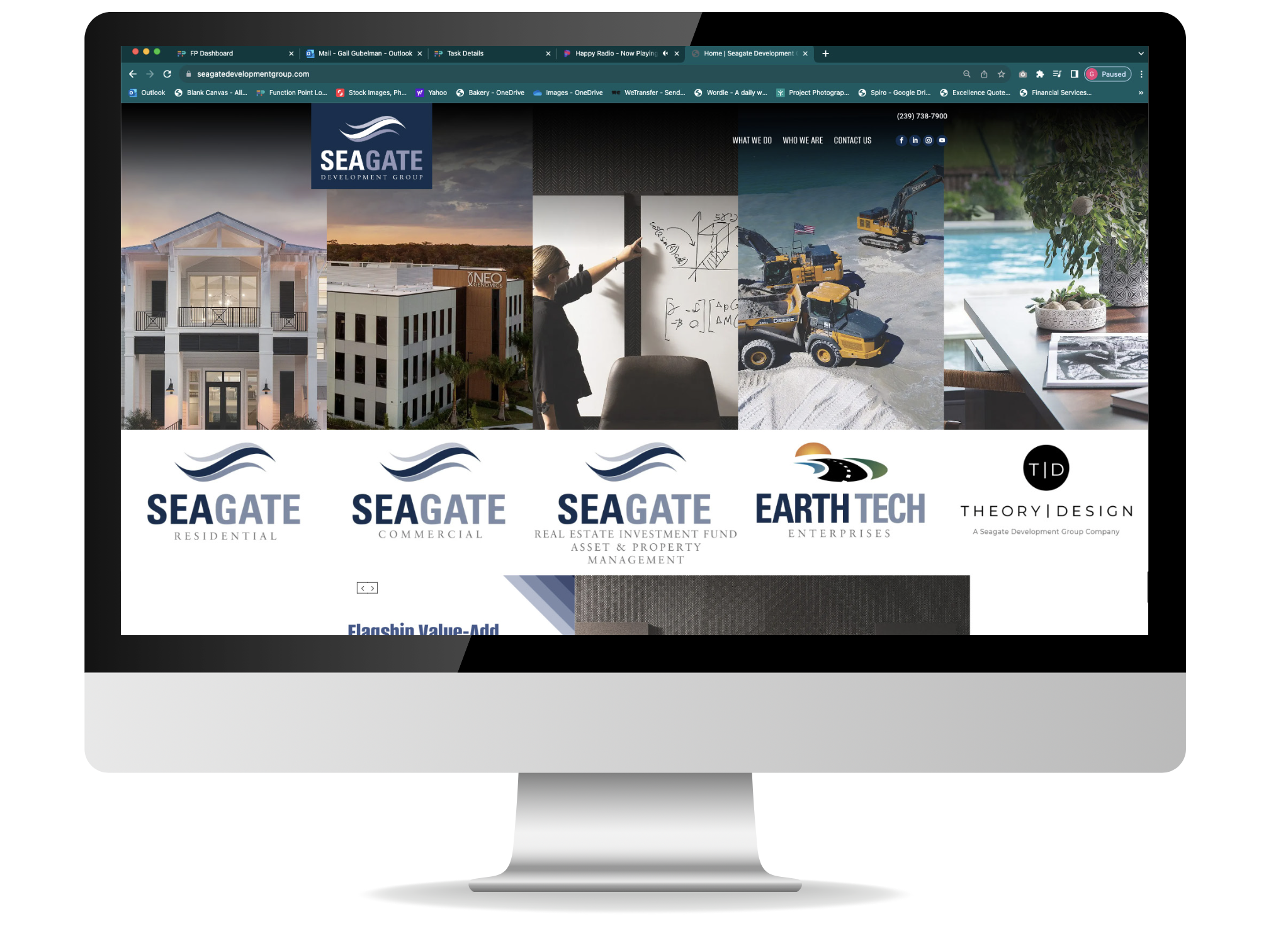 Seagate Development Group – Website Presence